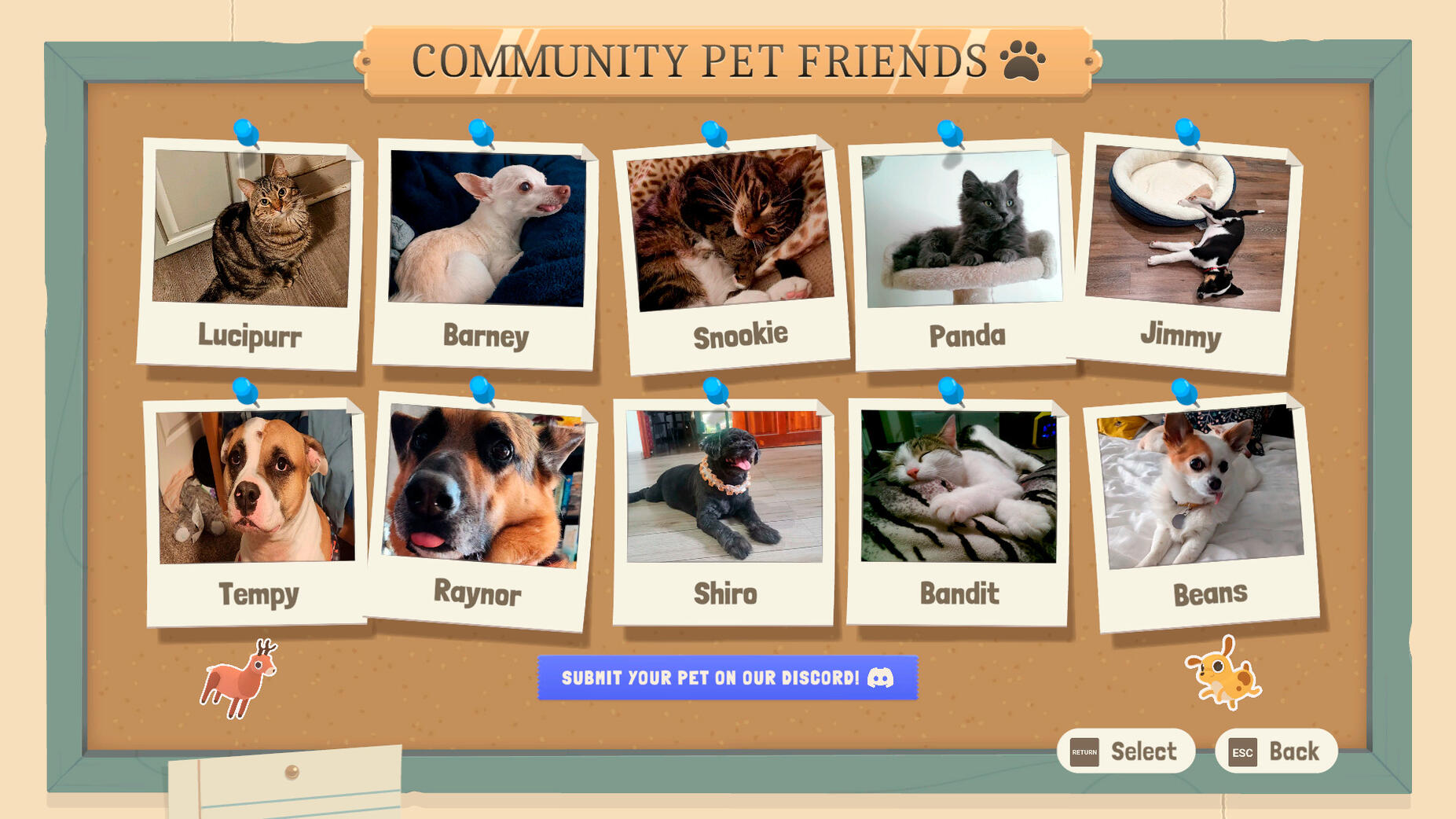 Community Pet Board